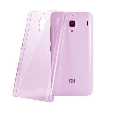 OEM Ultrathin Jelly Softcase Casing for Xiaomi Redmi Note - Pink