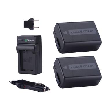 Smatree FW50 Battery Power Kit for Sony Mirrorles - Hitam
