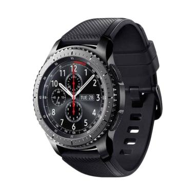 Samsung Gear S3 Frontier with Black Sport Band Smartwatch