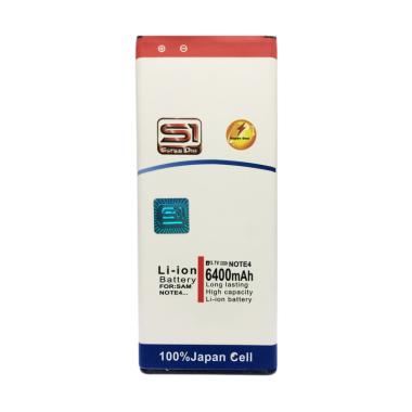 Super One Double Power Baterai for Samsung Galaxy Note 4