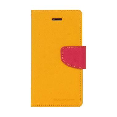 Mercury Fancy Diary Casing for Samsung Galaxy Mega 2 G7508 - Kuning Magenta