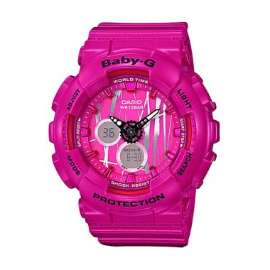 CASIO Baby-G BGA-120SP-4A Scratch P ... s Jam Tangan Wanita - Red