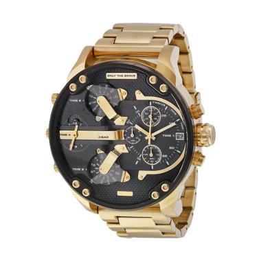 Diesel Men's Golden Business Mechanical Watch Jam Tangan Pria - Gold