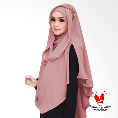 Kus Group Hijab Oki Panjang Kerudung Syar'I - Dusty Pink