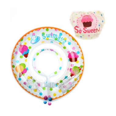 Swimava G1 Starter Ring Deluxe Ice Cream with Matching Diaper