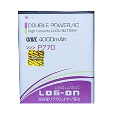 Log On Double Power and IC Battery for Lenovo P770 [4000 mAh/Garansi 6 Bulan]