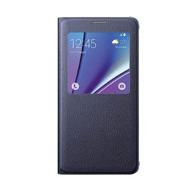 Samsung Folio Flip Cover Casing for Samsung Galaxy J5 - Hitam