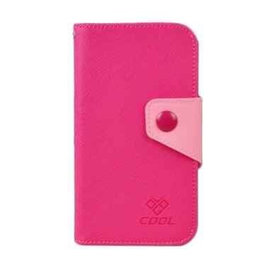 OEM Case Rainbow Cover Casing for M ... ia Lumia 620 - Merah Muda