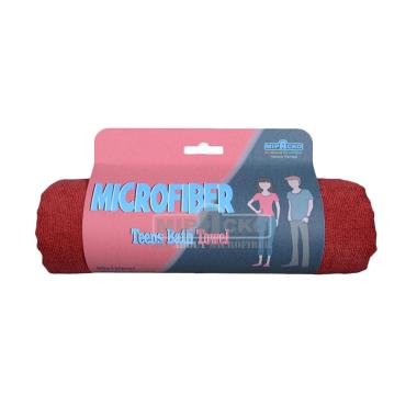 Mipacko Microfiber Teens Bath Towel Handuk Mandi - Red Mipacko Microfiber Teens Bath Towel Handuk Mandi - Red
