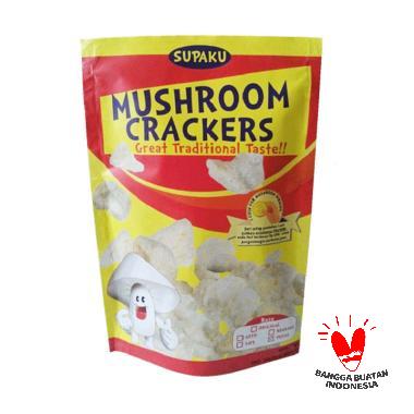 Supaku Mushroom Crackers Kerupuk Jamur Tiram Rasa Soto