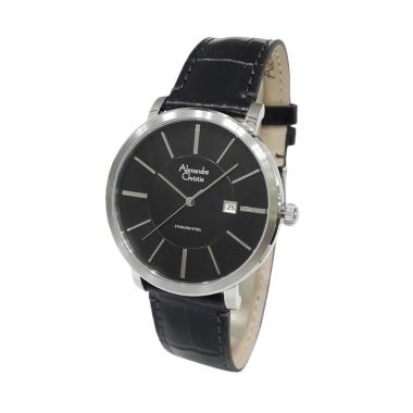 Alexandre Christie 8344MDLSSBA Jam Tangan Pria - Silver