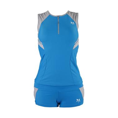 Lasona SPR-2788A-HL4 Setelan Renang ... jang Wanita - Blue2 LGrey