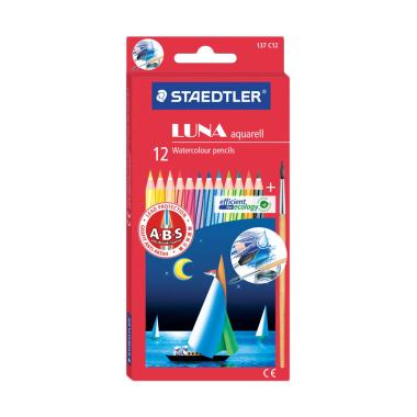 Jual Pensil Warna Staedtler Luna Aquarell Watercolour Set 24 Pcs