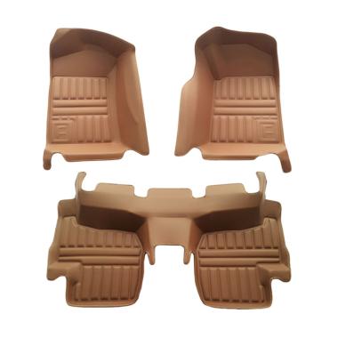 Frontier Set Karpet Mobil untuk Daihatsu Terios - Coklat Frontier Set Karpet Mobil untuk Daihatsu Terios - Coklat