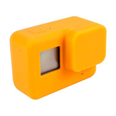 GoPro Hero 5 / Hero 6 Silicone Case with Lens Cap Cover - Orange