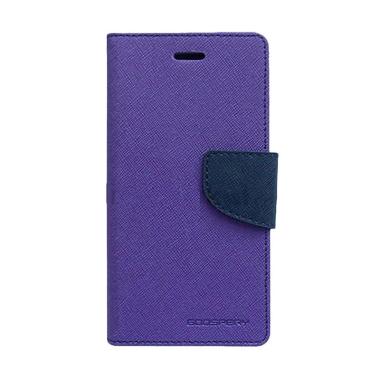 Mercury Fancy Diary Casing for Xiaomi Note - Ungu Biru Laut