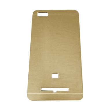 Motomo Metal Hardcase Casing for Xiaomi Mi 4i or Xiaomi Mi4i - Gold