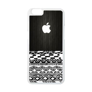 HEAVENCASE Motif Unik Apple 17 Hardcase Casing for OPPO A39 - Putih