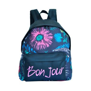 Fashion Petter Point Firework Tas Ransel - Hitam