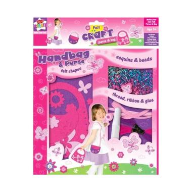 Genius Kids Create Make Your Own Felt Craft Purse & Bag Buku Anak