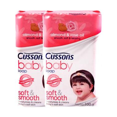 Jual Cussons Baby Soft & Smooth Baby Sabun Mandi Batang Bayi [100 gr/ 2