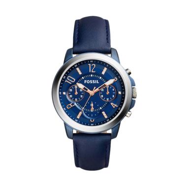 FOSSIL Gwynn Chronograph ES4131 Jam Tangan Wanita - Blue Rosegold Blue