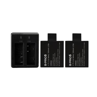 Brica Combo Dual Kit Battery Brica AE Original + Dual Desktop Charger