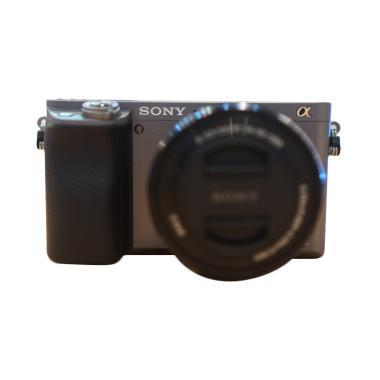 SONY Alpha A6000L Kit Lens 16-50mm Kamera Mirrorless - Dark Gray