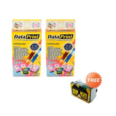 Data Print Bundling DP 28 Tinta Ref ... tridge Printer HP - Warna