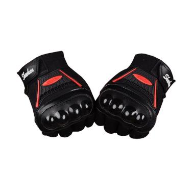 Ormano Racing Bike Fingerless SH Man Sarung Tangan - Hitam