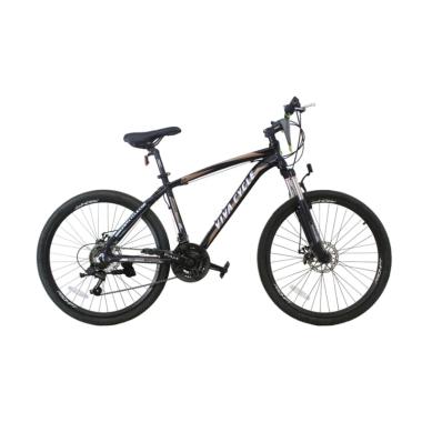 Viva Cycle L3111 Exposed - 660E Alloy MTB Shimano 21sp Sepeda Gunung - Black [26 Inch]