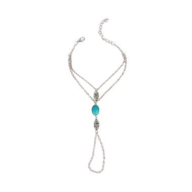 Anneui GG0227 Model Bohemian India Bollywood Gelang Kaki Bangle Import