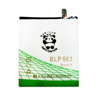 RAKKIPANDA Double Power and IC Battery for OPPO Find 5 Mini BLP563