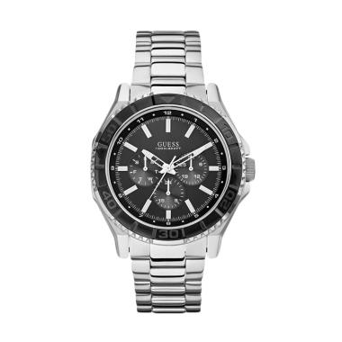 Guess Jam Tangan Pria - Silver W0479G1