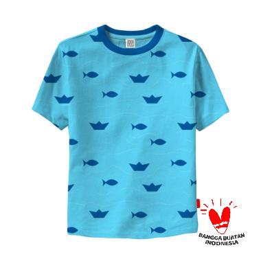 Hoofla Kids Distro Kaos Pattern PS 05 Atasan Anak