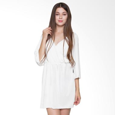 Sexy Sleep Nightgown Hannah SS127 Baju Tidur Wanita - White
