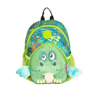 Okiedog Wildpack Junior Dragon Tas Anak - Green