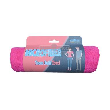 Mipacko Microfiber Teens Bath Towel Handuk Mandi - Pink