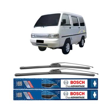 Bosch Wiper Mobil Suzuki Carry Futura Frameless New Clear Advantage [16 & 16]