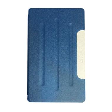 Lenovo Flipshell Flip Cover Leather Casing for Lenovo Tab 2 A7-30 A3300 - Dark Blue