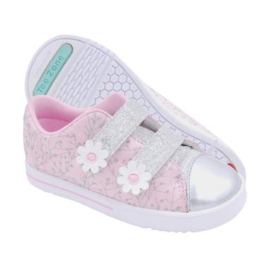 Toezone Audra Ch Sepatu Anak Perempuan - Pink Silver