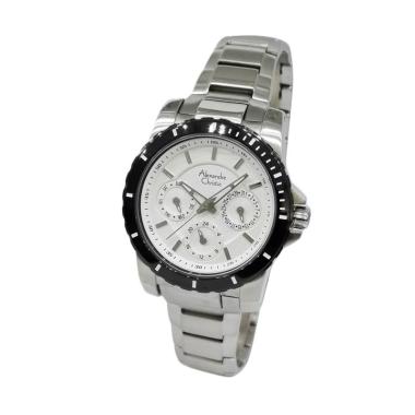 Alexandre Christie AC6141 Jam Tangan Wanita - Silver White