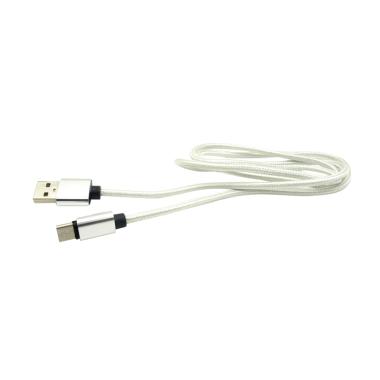MIIBOX Cable Charge dan Sync Tipe C Kabel Data for Smartphone - Silver