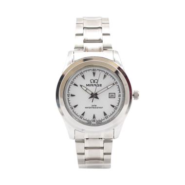 Mirage Original 7380 BRP-M Japan Technology Jam Tangan Pria - White