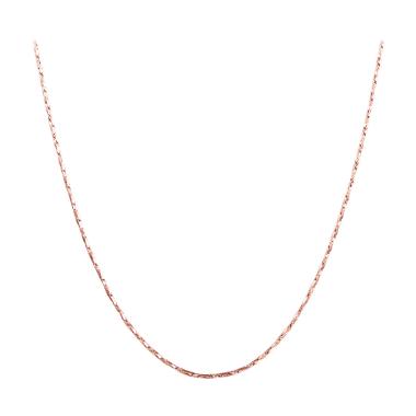 Bella & Co Chain Necklace LKN18KRGP ... Kalung Rantai Lapis Emas