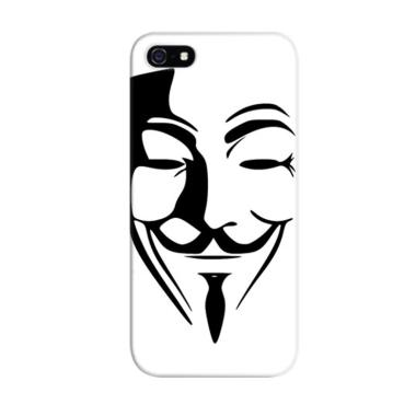 Indocustomcase Anonymous Mask 2 Cus ... for Apple iPhone 5/5S/SE