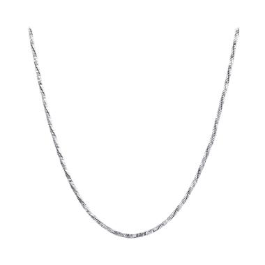 Bella & Co Chain Necklace LKN18KRGP ... Kalung Rantai Lapis Emas