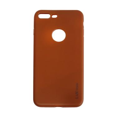 Lize Softshell Softcase Casing for Apple iPhone 7 Plus 5.5 Inch - Brown
