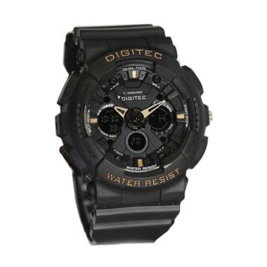 Digitec Sports D47H130DG2032TMTHG Dualtime Jam Tangan Pria