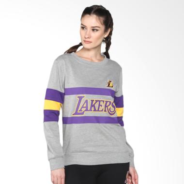 NBA Style Women Crew Fleece Los Ang ... ey Kaos Basket (FZL1482F)